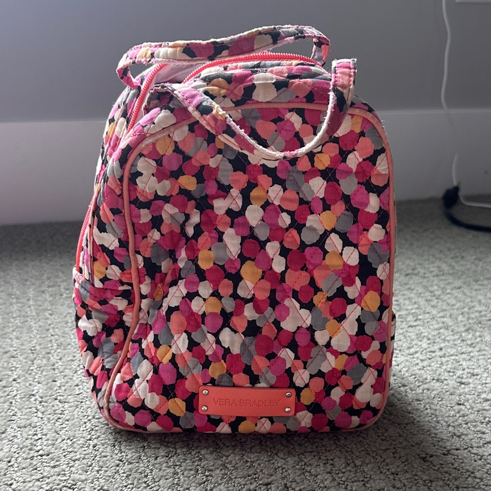 Vera Bradley Pink and Multicolor Travel Bag